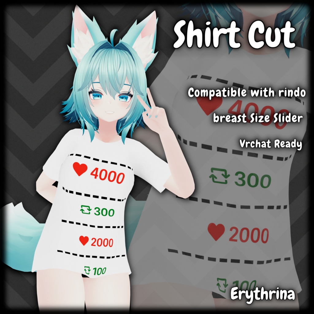 Gentian Shirt Cut image