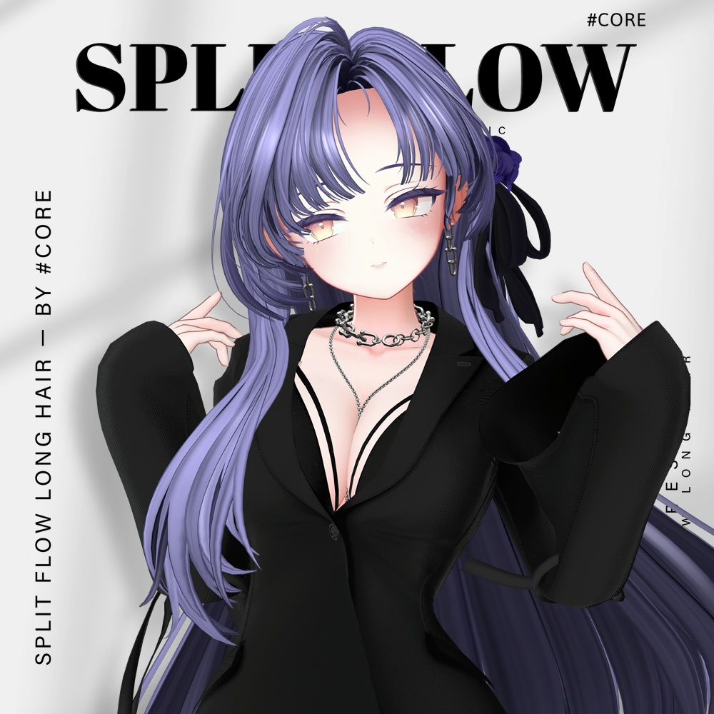 [#CORE] Split Flow Long Hair 9AVATA!! image