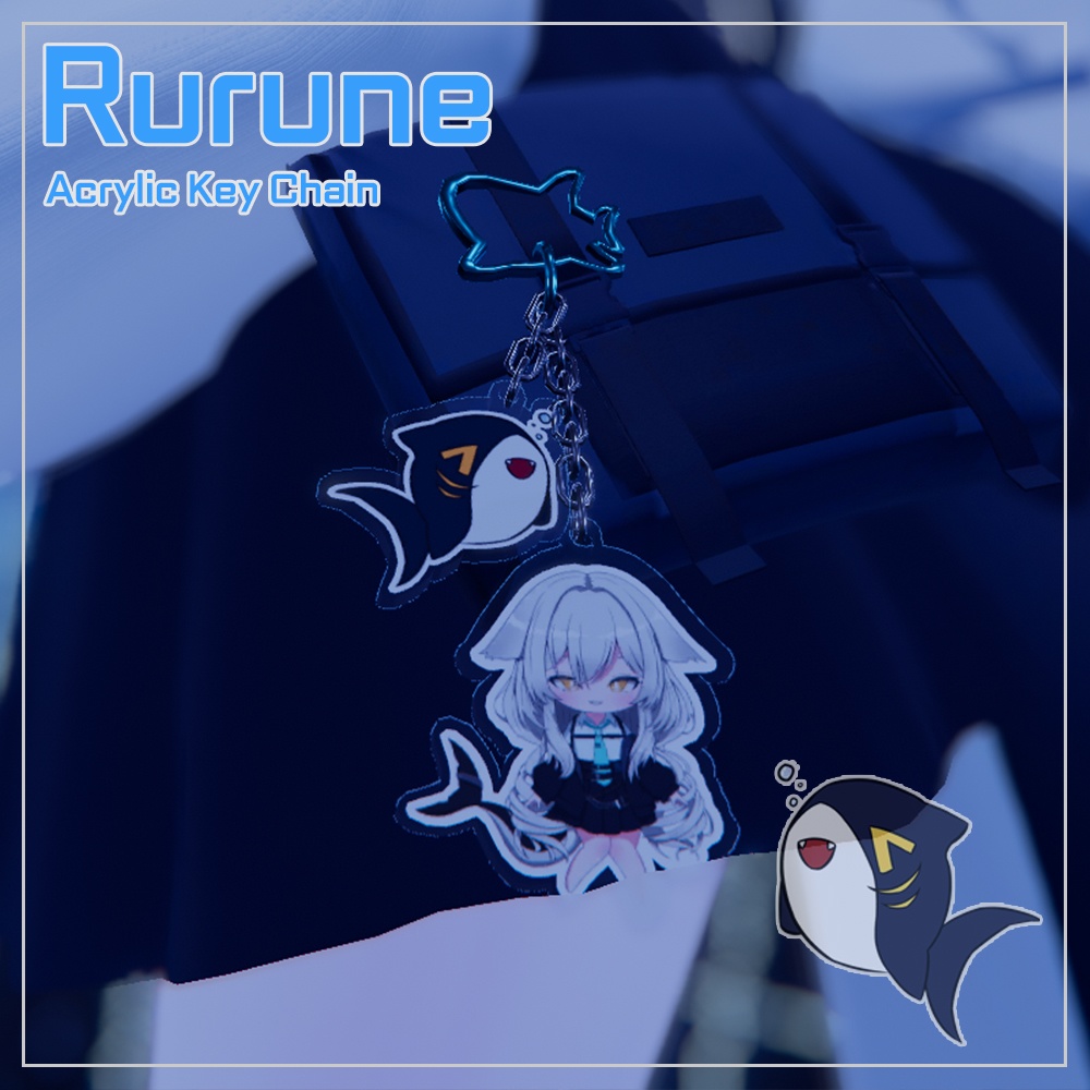 Rurune Acrylic key chain image