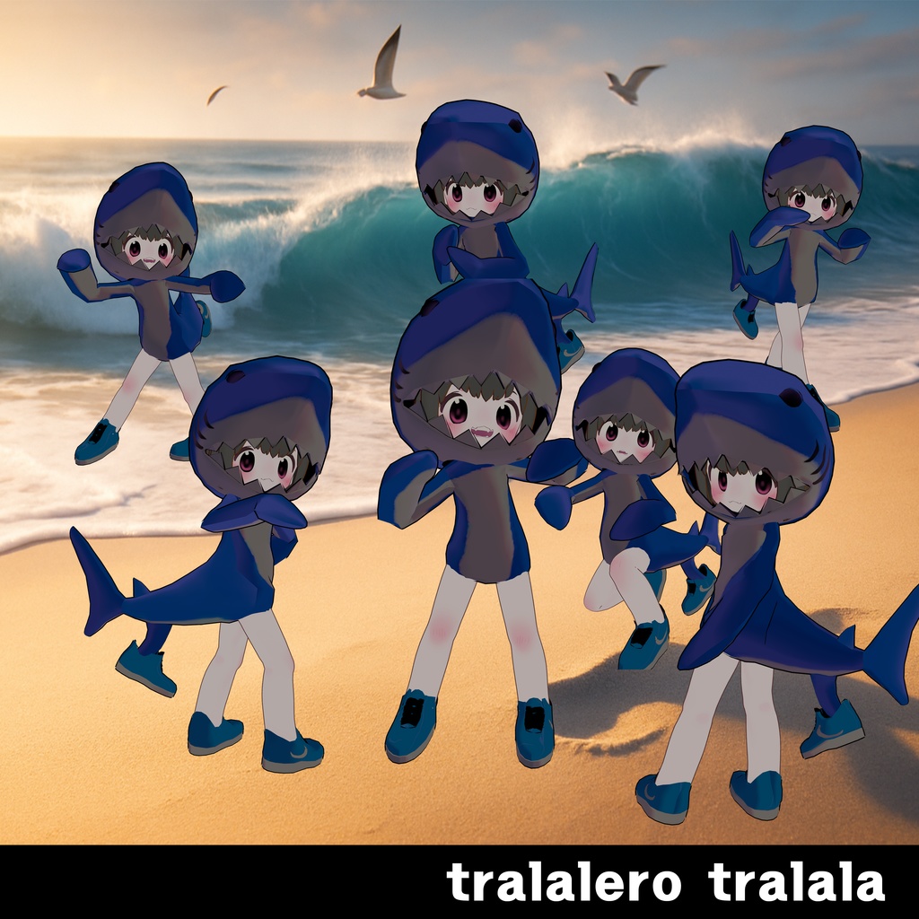 Tralalero tralala - suit (Mamehinata,Kipfel) image