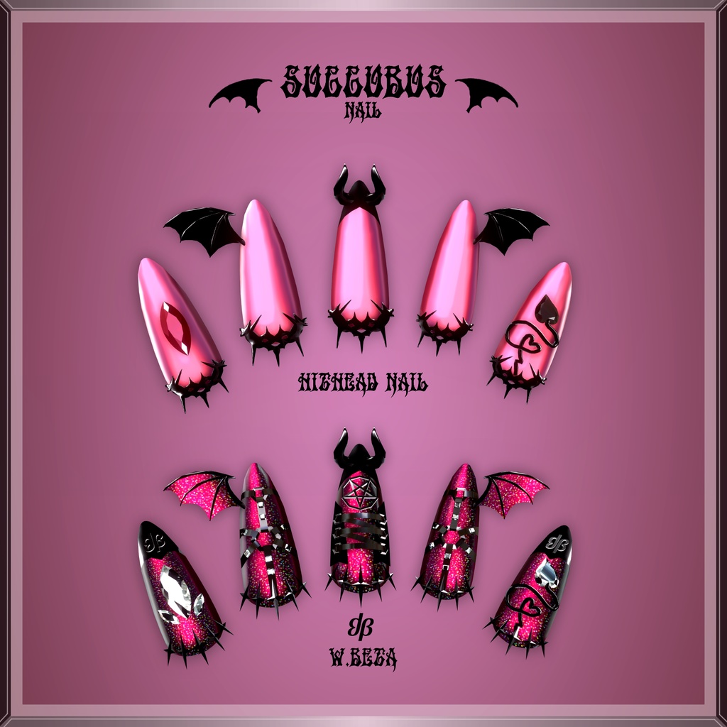 - Succubus Nail sakiyubasuneiru image