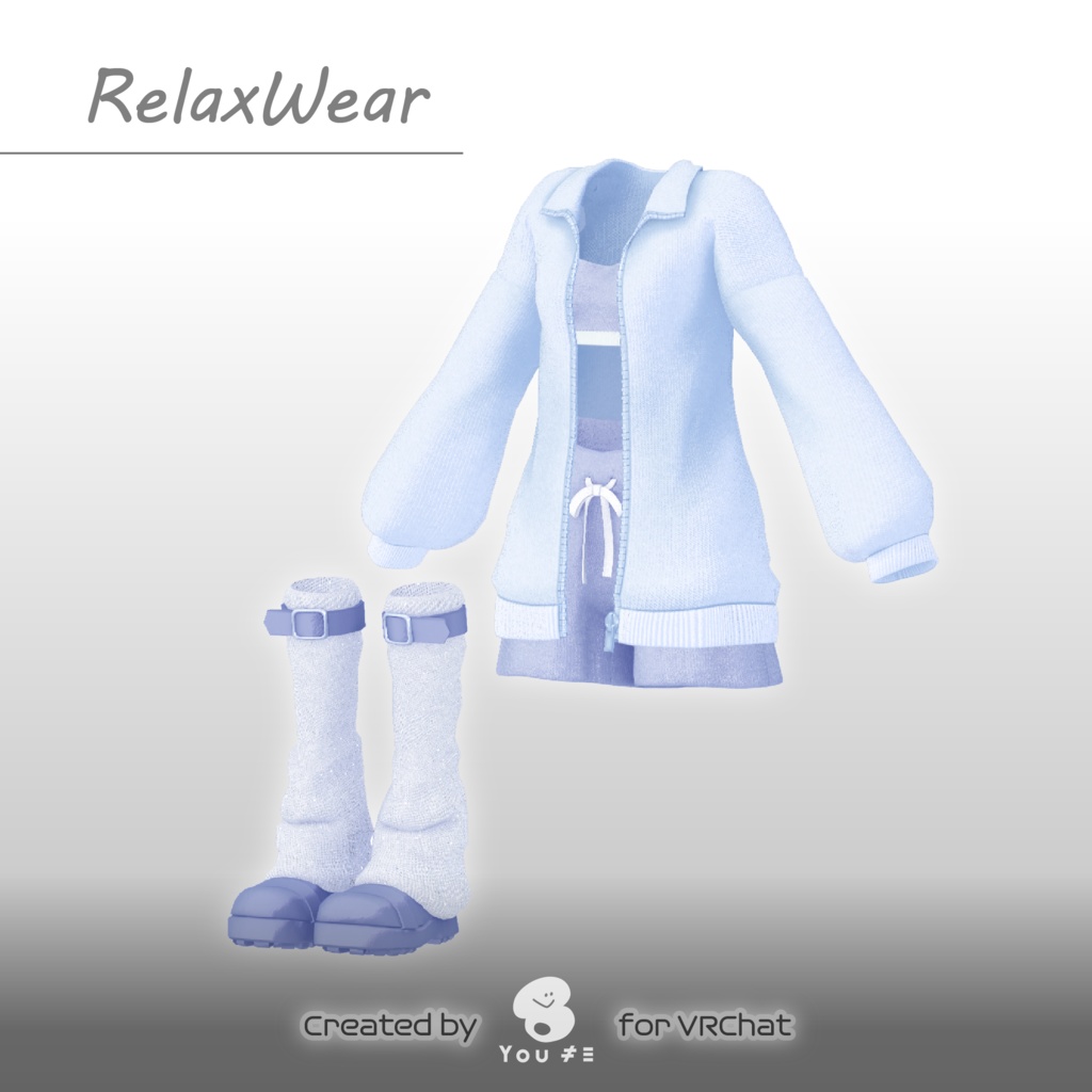 Relax Wear［VRChat想定・Kizz/Sanatia/Setsu専用］ image