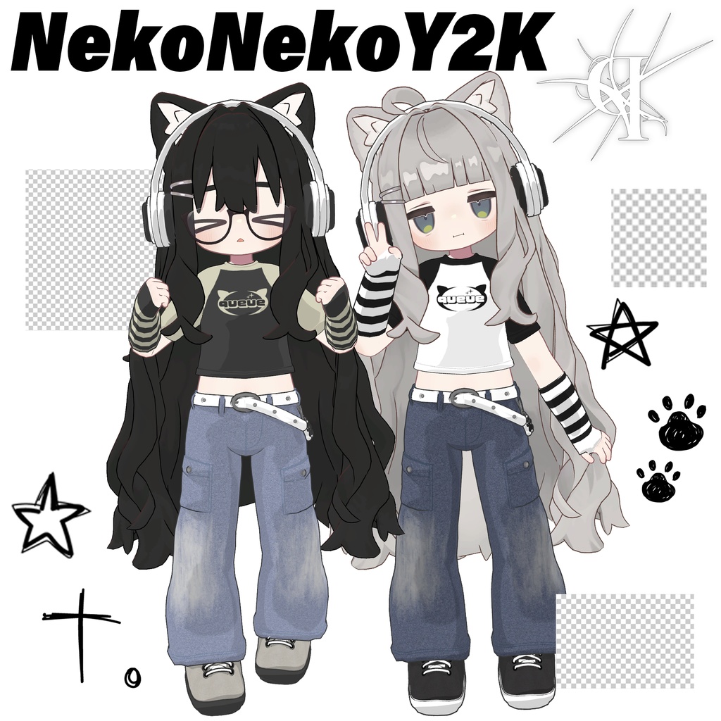 [ MameFriends ] NekoNekoY2K image