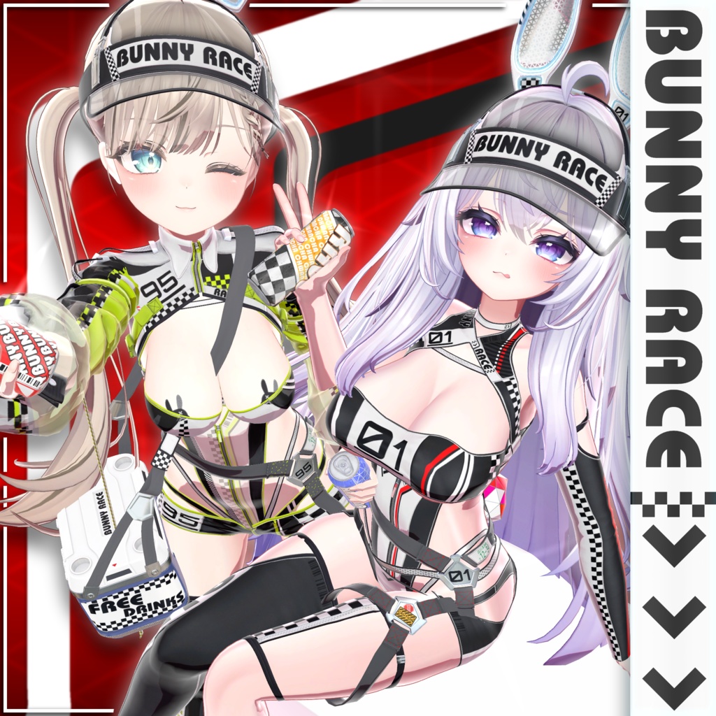 [ Bunny Race ] Girl Queen / Racebunnygirlqueen Manuka, Airi, Shinano, Miltina, Selestia, Lime, Chiffon, Chocolat image