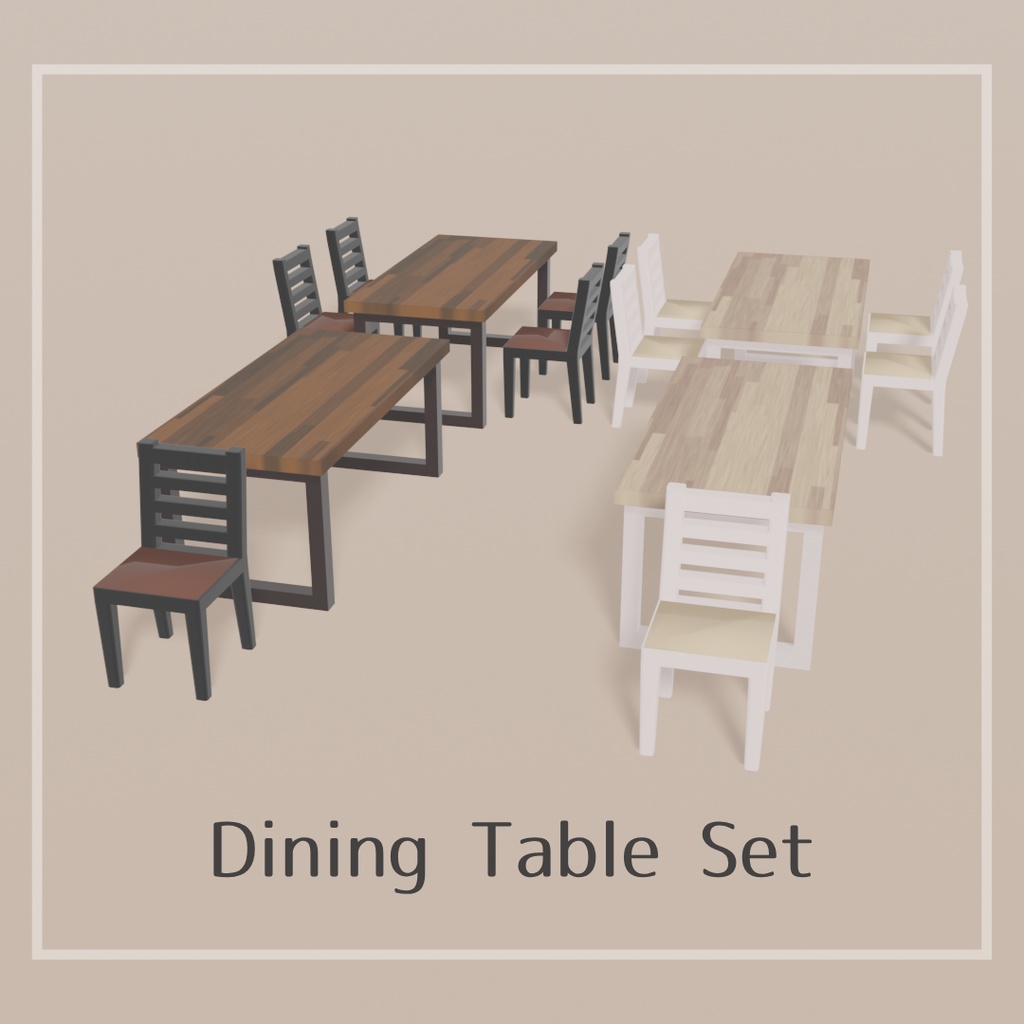 【無料】ダイニングテーブルセット image