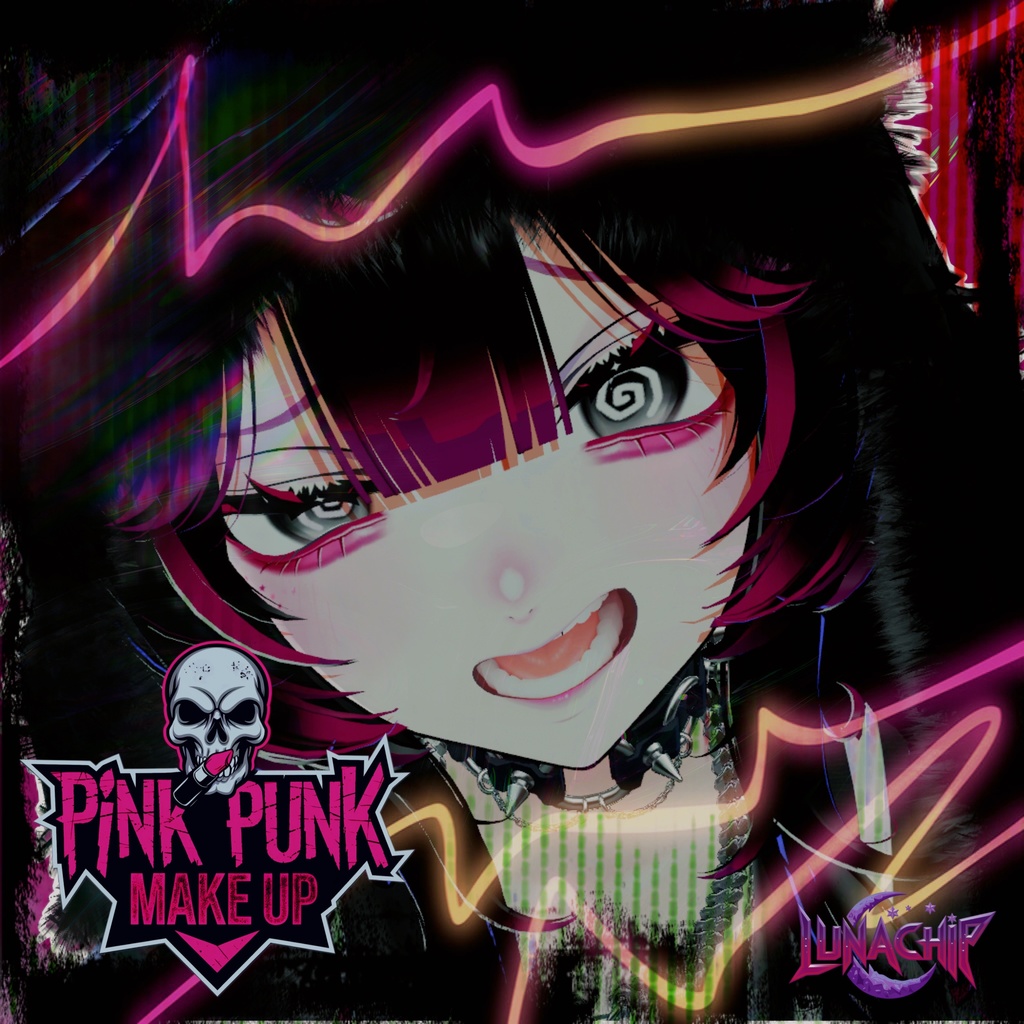 Pink Punk Makeup for しなの image