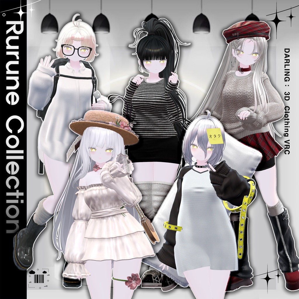 5-Piece Full Set Sall Medium Rurune [Update] image