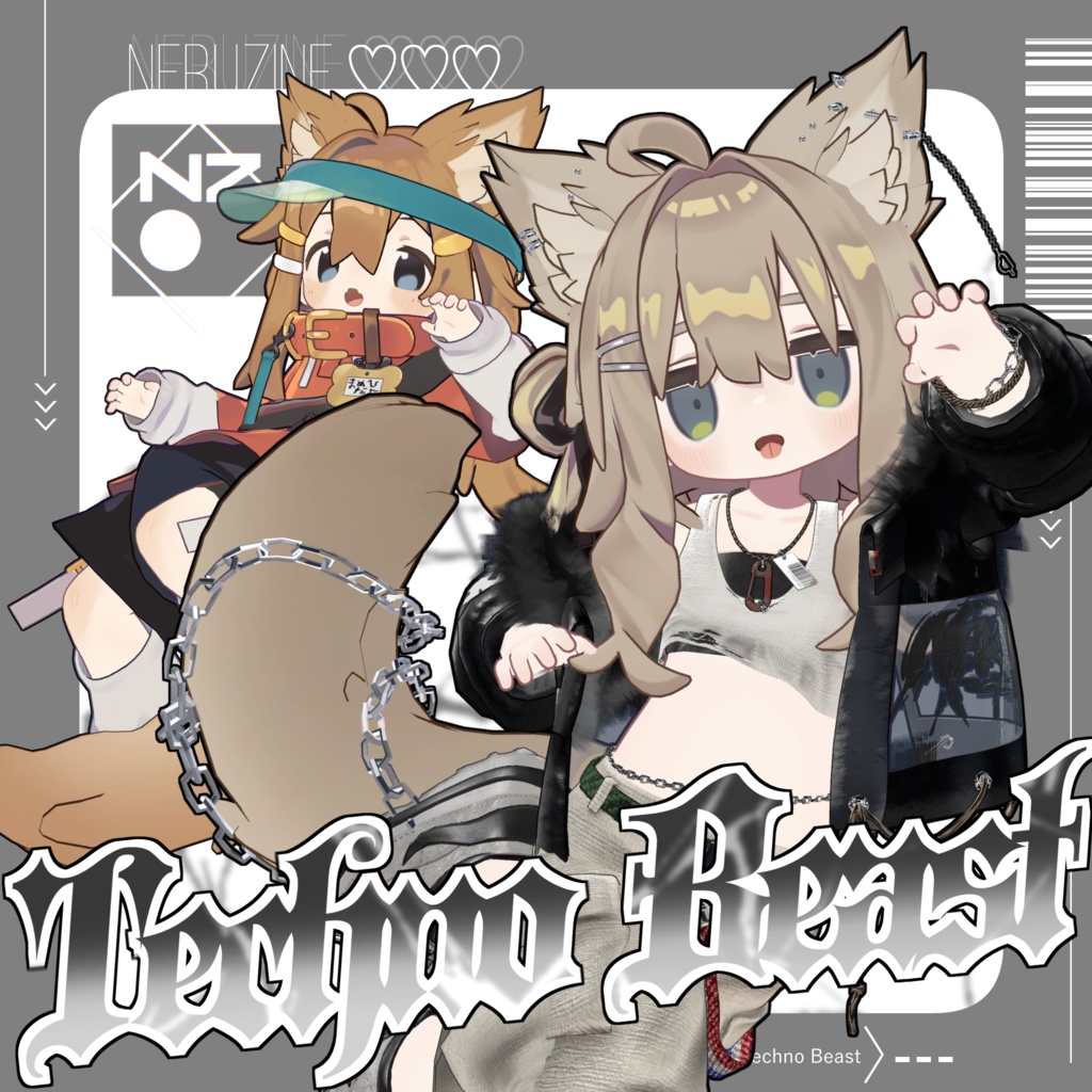 Techno BeastTechno Beast [Animal ears, tail, accessories] image