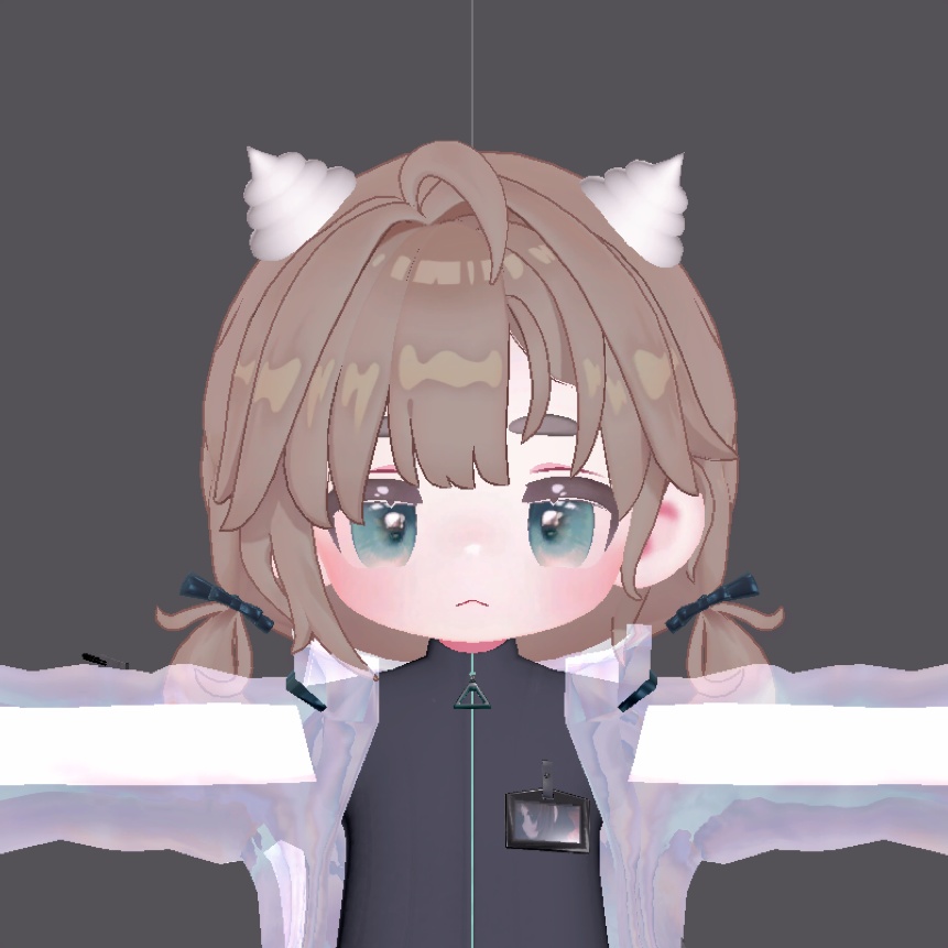 【VRC想定】うんちのみみ、パンケーキ、ワッフルのセット【全アバター対応】 image