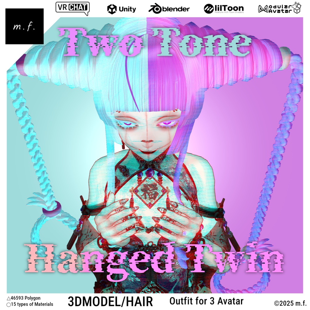 Two Tone Hanged Twin [Velnica/Pochi/Julius] image
