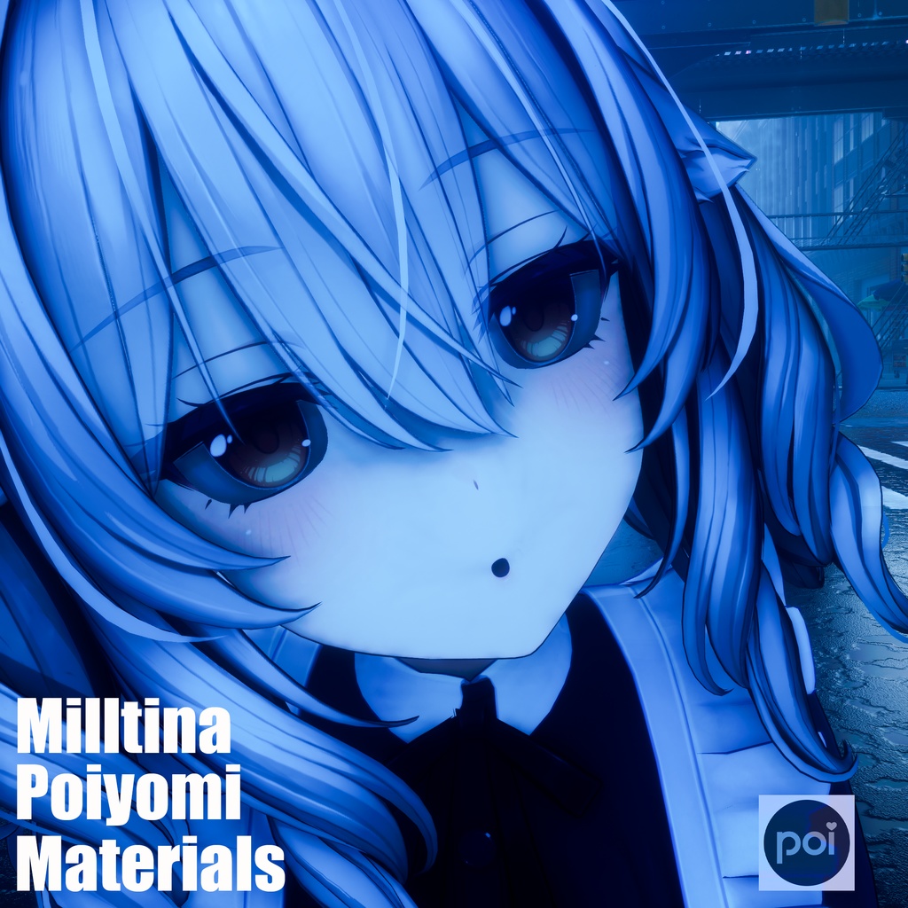 Poiyomi Materials: オリジナル3DモデルMilltina「ミルティナ」 image