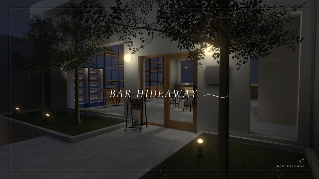 【VRC向けワールド】Bar Hideaway image