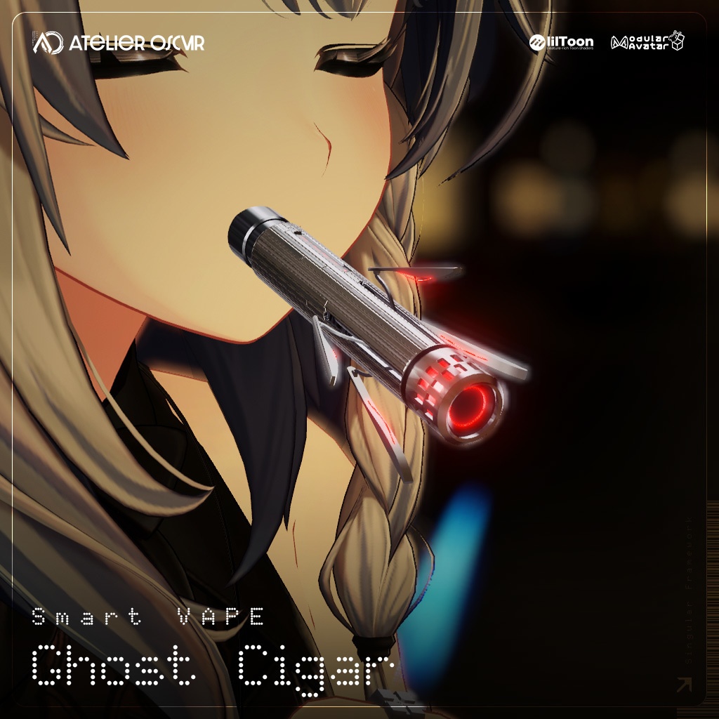 【電子タバコギミック】スマートVAPE - Ghost Cigar -【MA設定済】 image