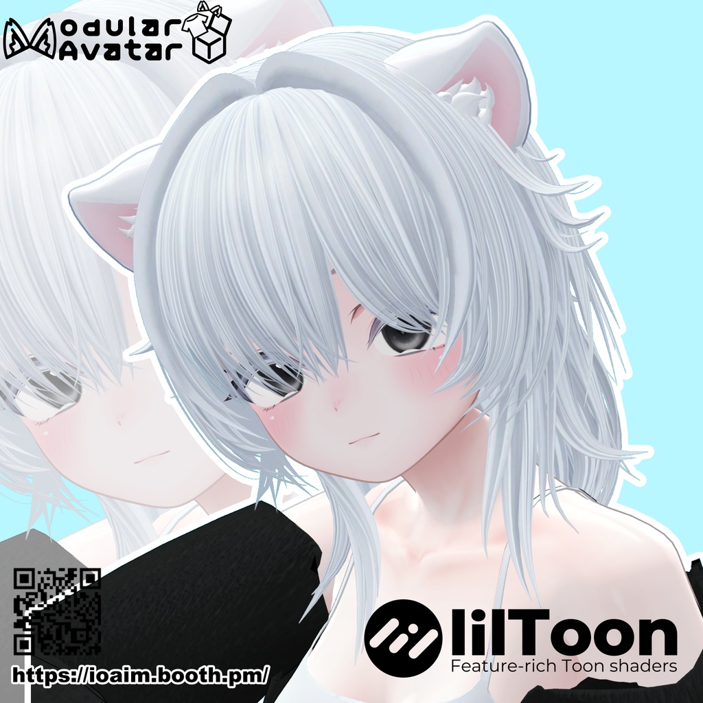 Medium Wolf Hair(まめひなた・キプフェル・シフォン・マヌカ・しお対応) image