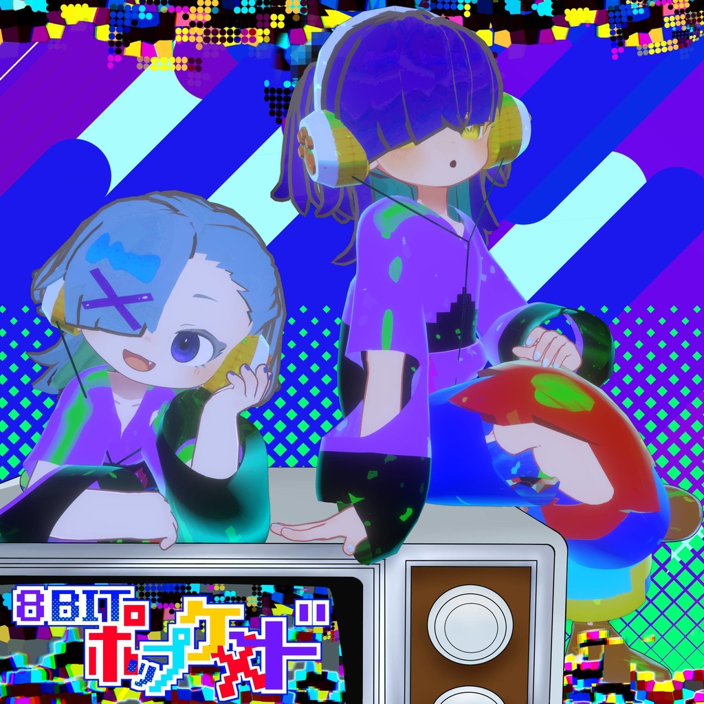 8BITポップケード　（シピルカ　まめふれんず対応） image