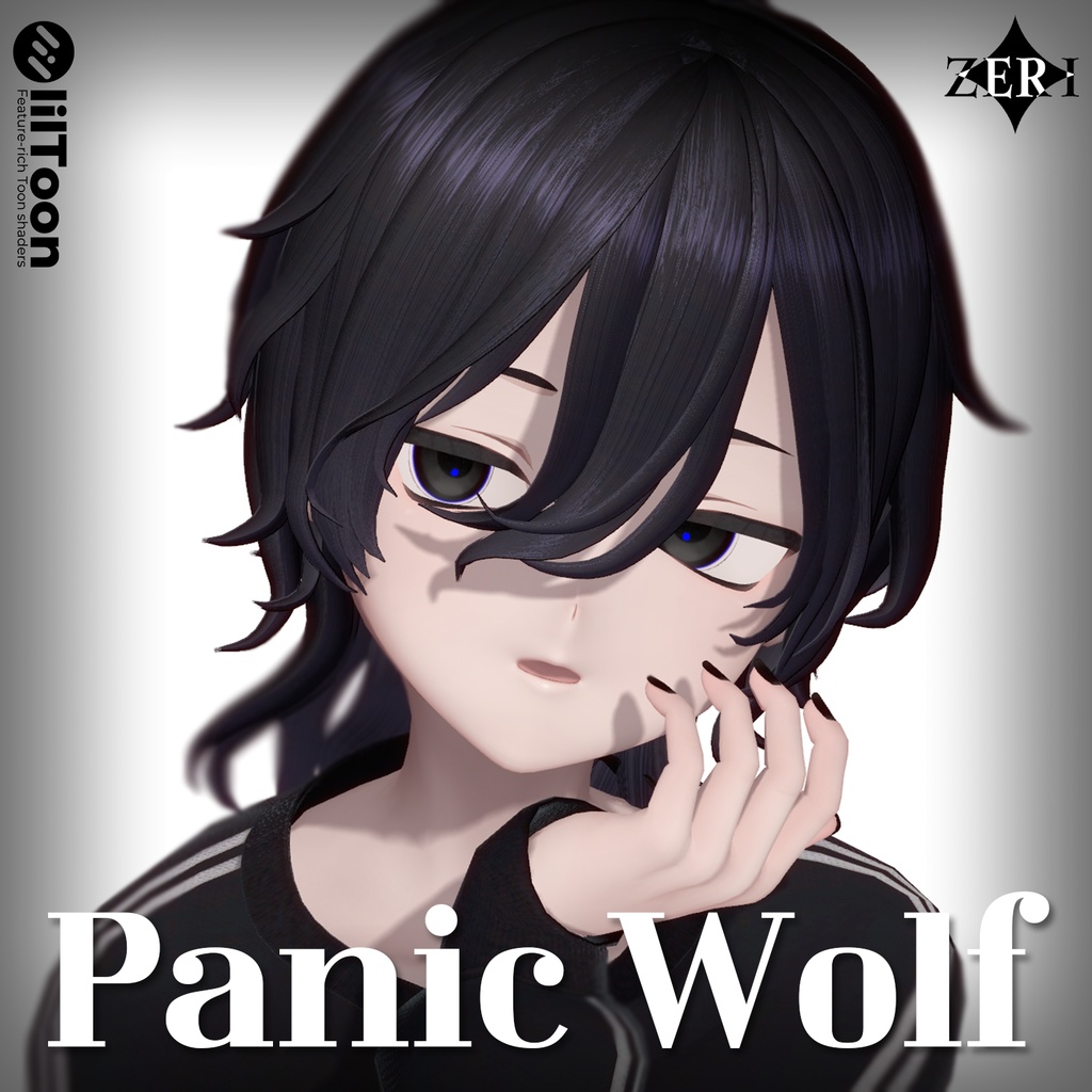 𝐍𝐨.𝟏 ✦ 𝐏𝐚𝐧𝐢𝐜 𝐖𝐨𝐥𝐟【VRC Hair】#ZERI_booth image