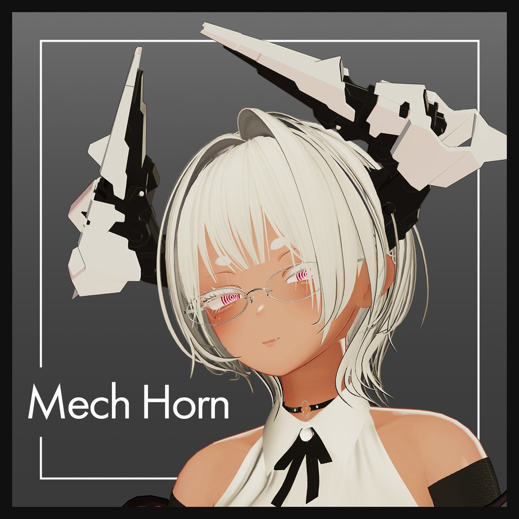 Mech horn【オリジナル3Dモデル】 image