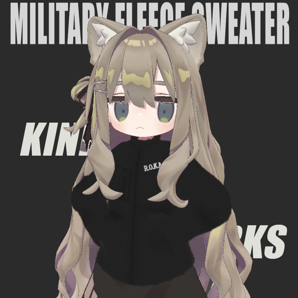 KW Korean Armed Force Fleece Sweater for Kipfel image
