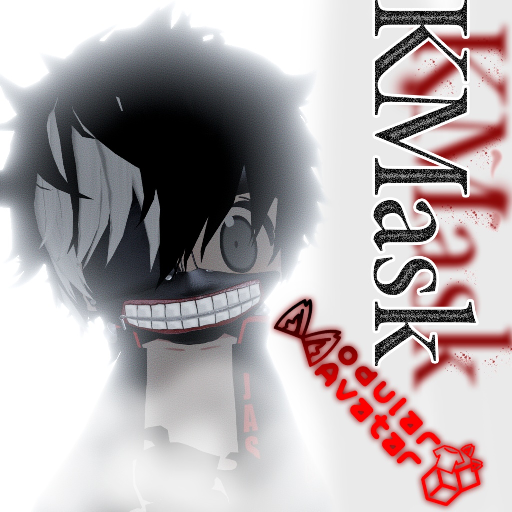 ✨ Kaneki mask (Mamehinata version)  金木マスク 豆日向バージョン image