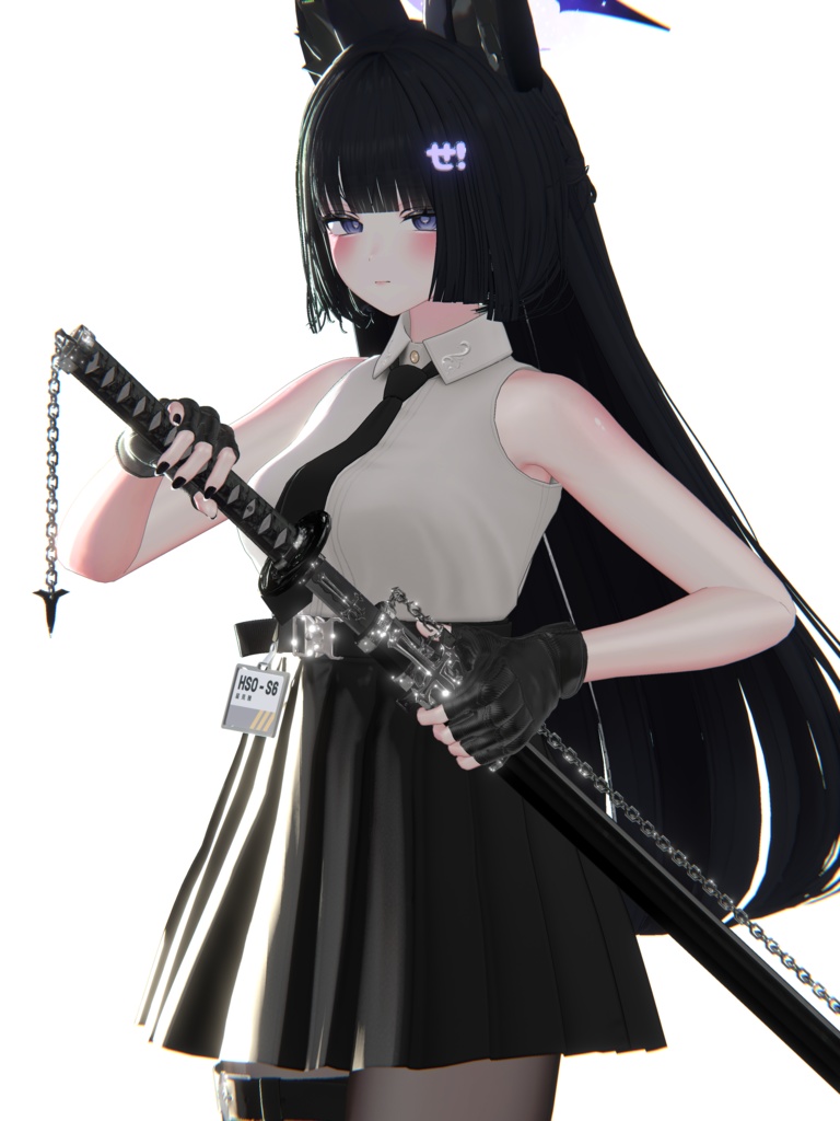 【Free】Katana Battou Pose image