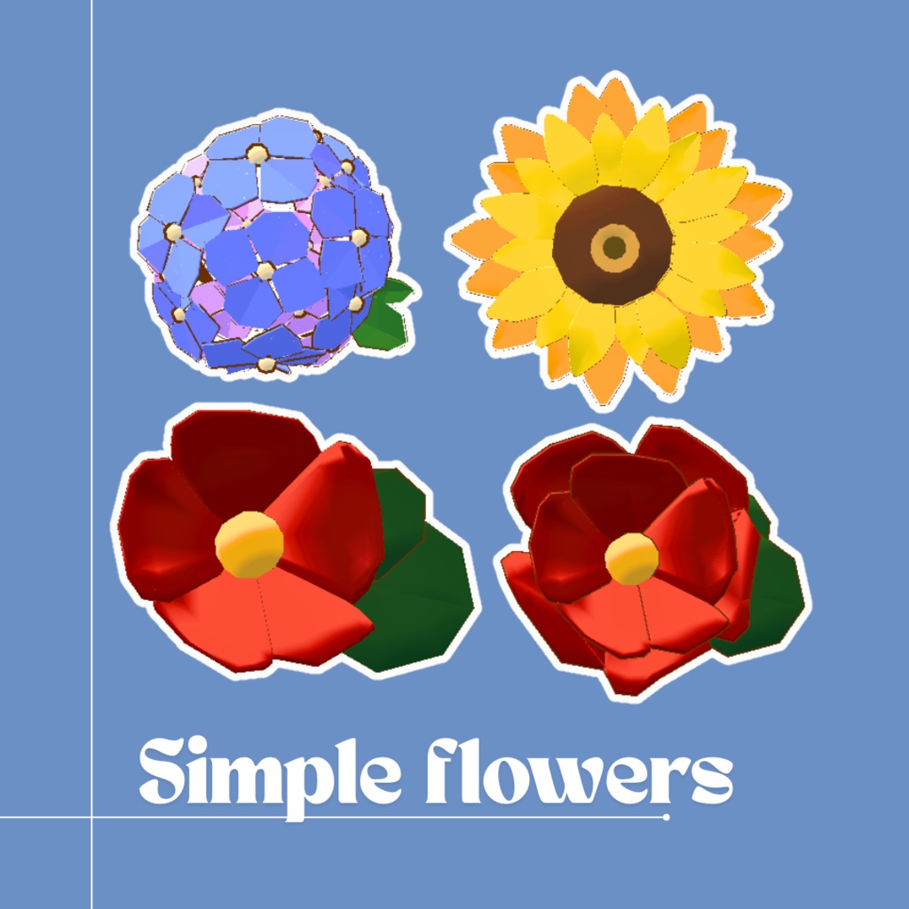 Simple Flowers image