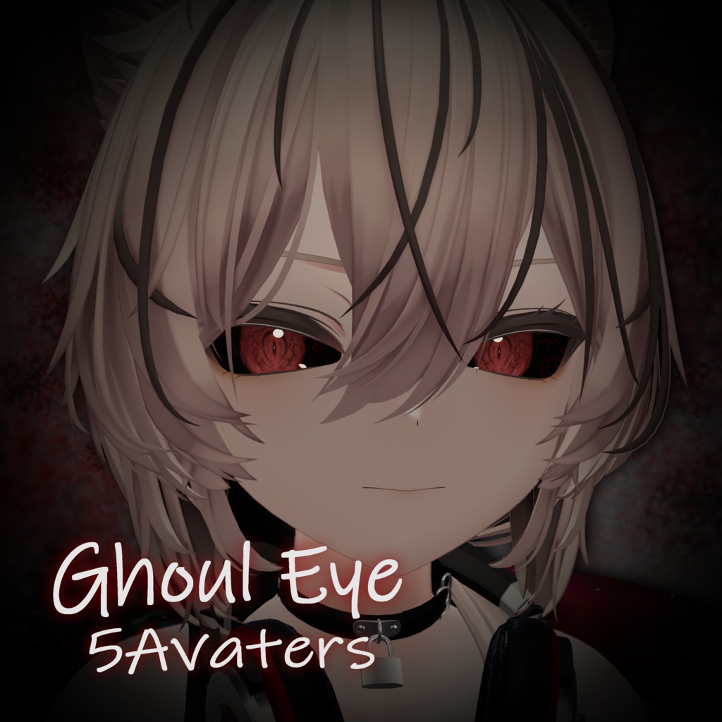 【7Avater】Ghoul Eye texture ＋Tongue texture image