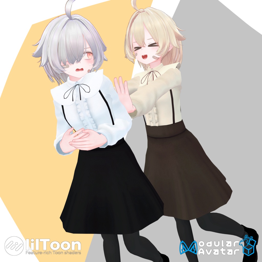 【サナティア対応】フリルシャツセット【MA設定済】 image