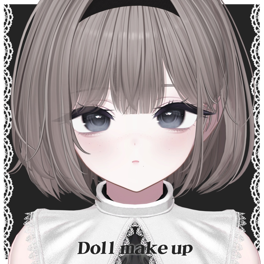 [ milltina対応 ] doll make up & face animation 🖤 image