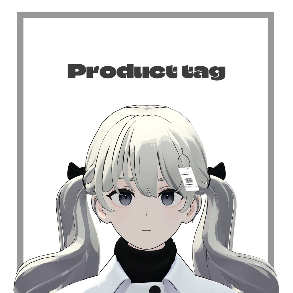 【PB対応】Product tag【VRChat想定】 image