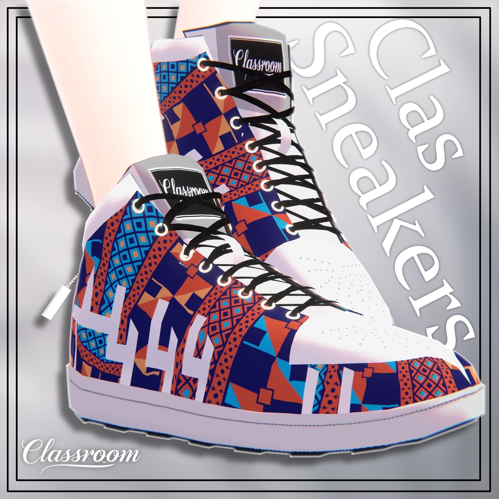 【MA対応】ClasSneakers　アバター用スニーカーシューズ 『30アバター対応』12通りのバリエーション image