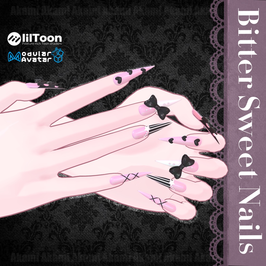 Bitter Sweet Nails Ku iGan iZhua image