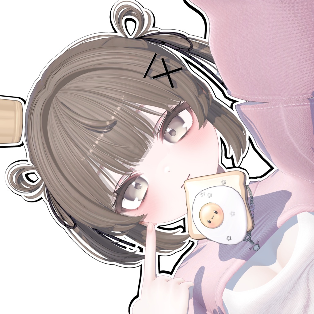 ★Sprouty Twin Hair ★ 【PB】 【10 Avatars】 image
