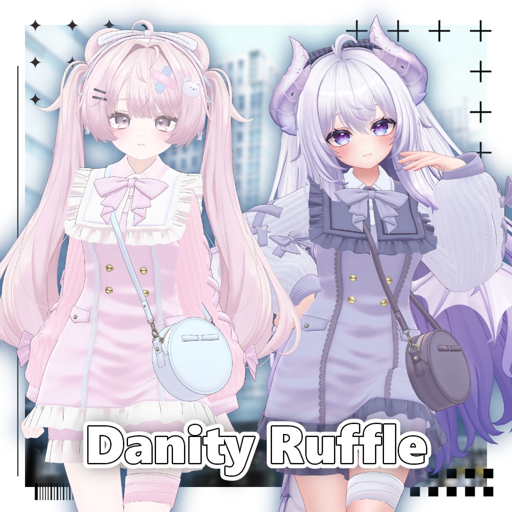 Costume 3D Model [Danity Ruffle] image
