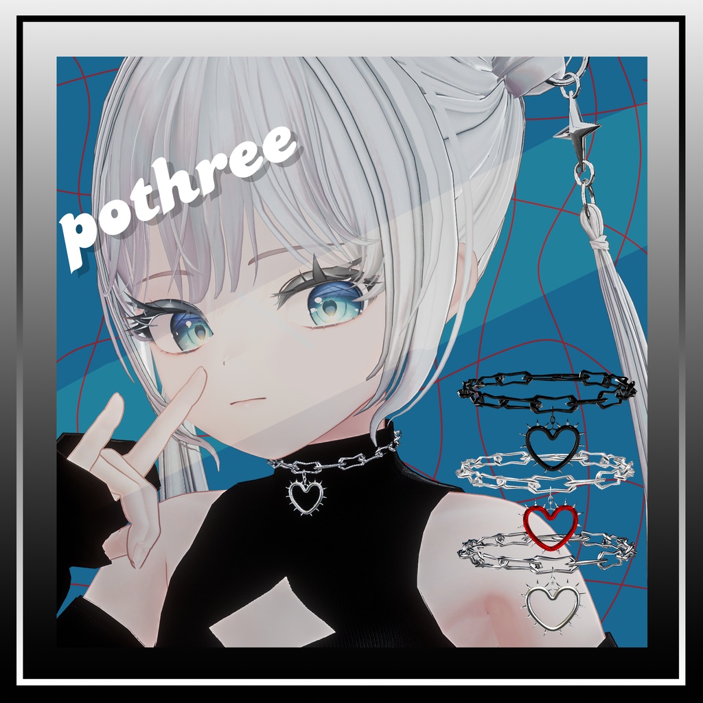 [Strawberry/Elcion/Spotted Mist/Manuka/Sumisei/sio compatible] Ivy[VRChat] image