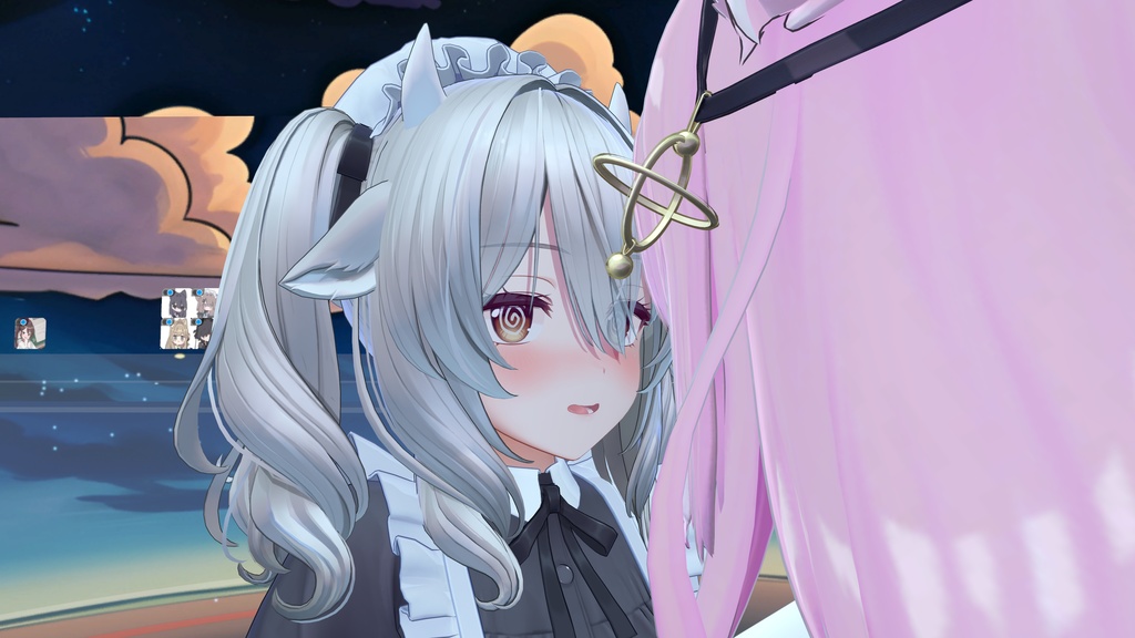 【Milltina】【MA対応】《Multi-Emotion Kiss Animation System》- VRChat用 3種類の感情の三段キス表情アニメーション機能 image