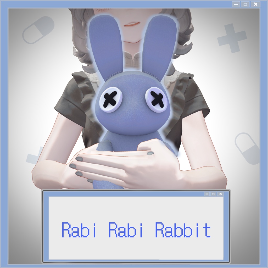 ☁開店記念ꜱᴀʟᴇ☁ RabiRabiRabbit 【VRChat想定モデル】 image
