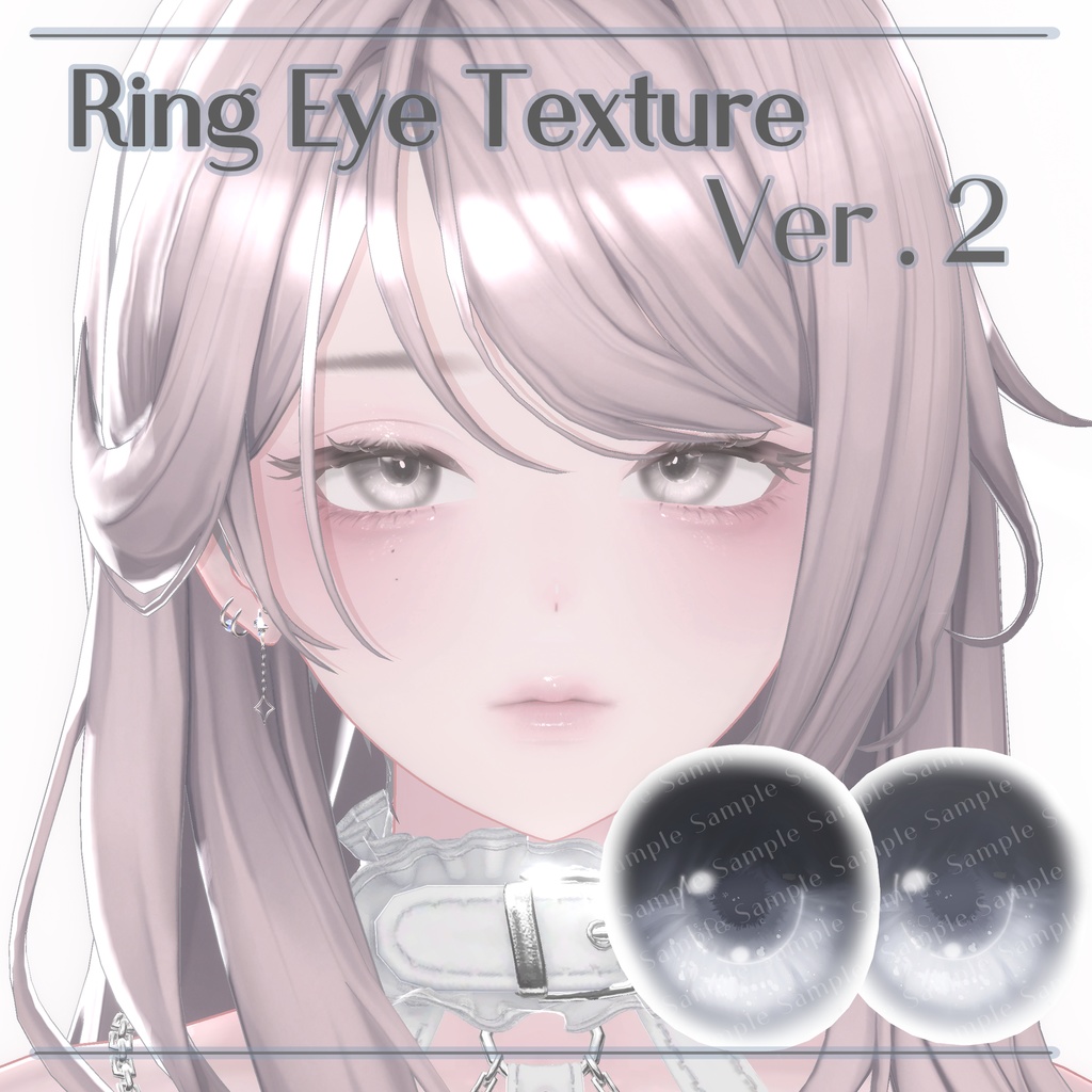  🎈2026 SALE 🎉【9Avatars】 Ring Eye Texture [Ver2] 7 Color + 7 image