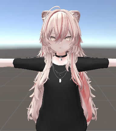 Mao-Kun, Hair Mesh image