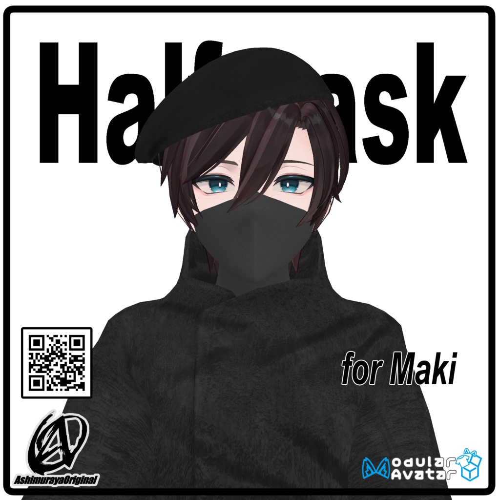 【碼希用】ハーフマスク - Halfmask -【MA対応】 image