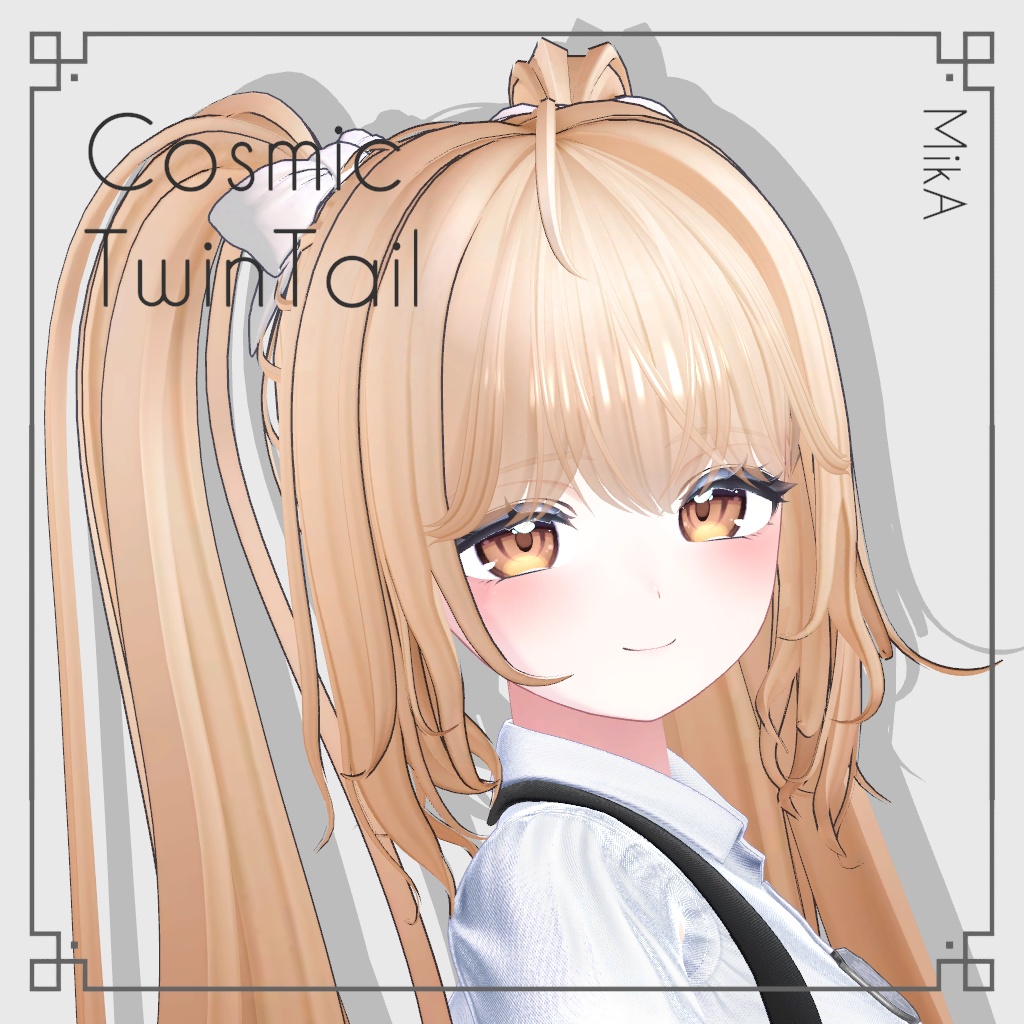 ❤️‍🔥[8 Avatars] Cosmic TwinTail Hair image