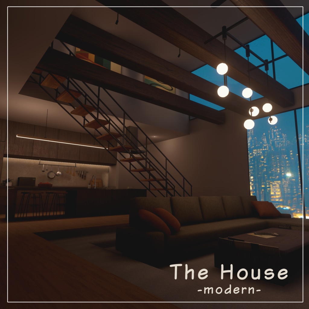 【VRCワールド】The house -modern- image