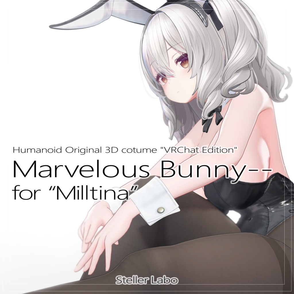 VRChat想定 3D衣装 『Marvelous Bunny -マーベラス バニー-』 for Milltina image