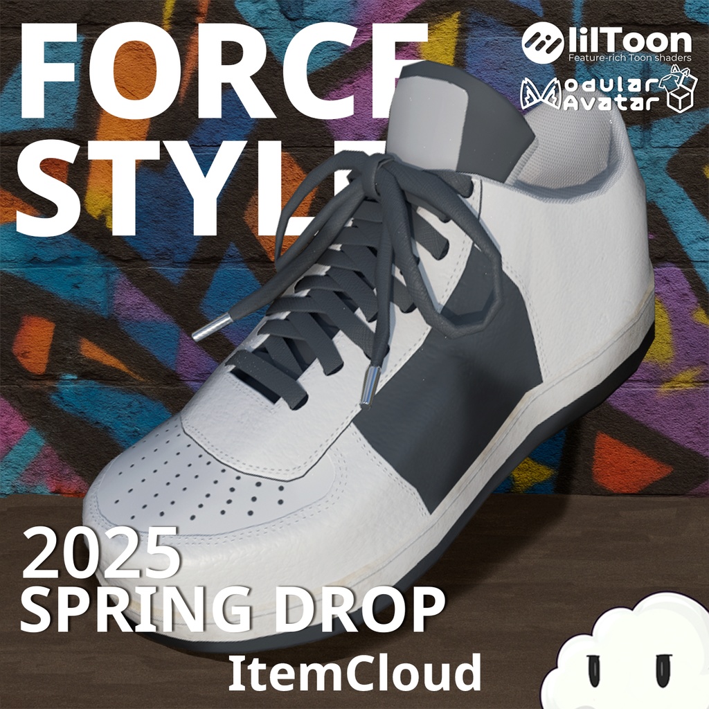 [森羅/sio対応]FORCE STYLE スニーカー【全１４色】 image