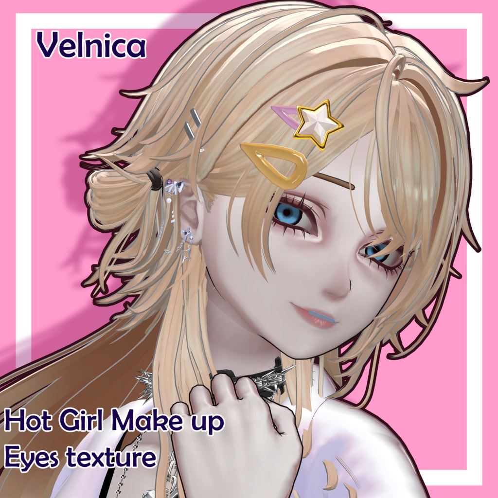 [Velnica] Hot Girl Make up & Eyes texture image