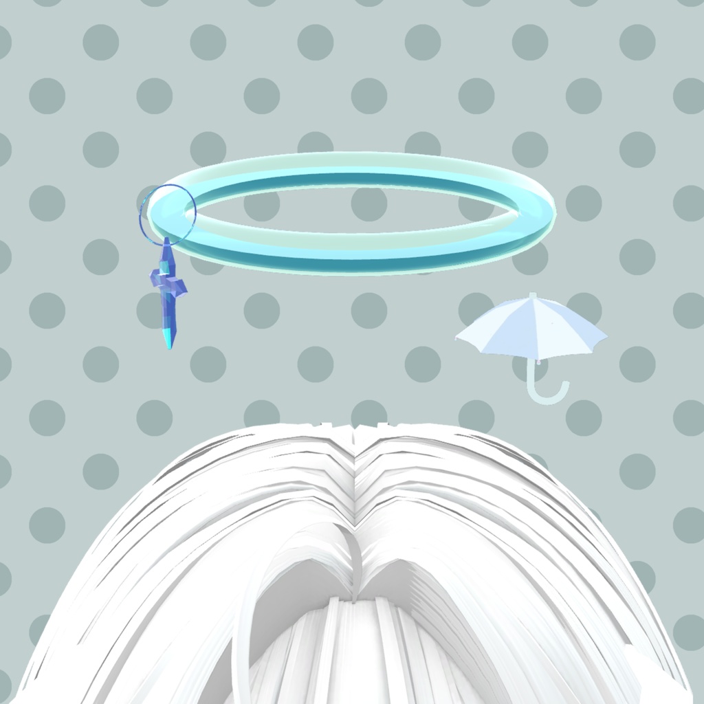 [無料]rain_halo(アニメーション付き)MA設定済み image