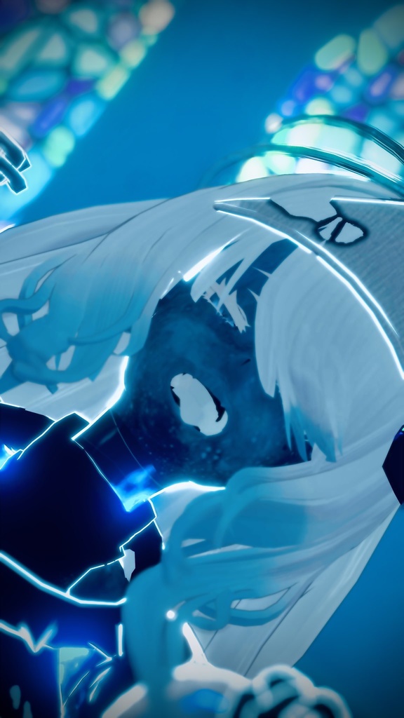 [Rashusha] EYEtxture: Inverted Black and White image