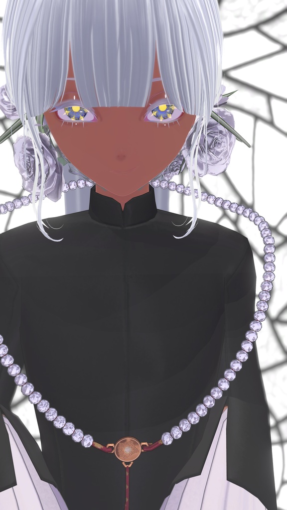 【FREE/Pochi専用アイテクスチャ】祈りの瞳(マテリアル付き) image