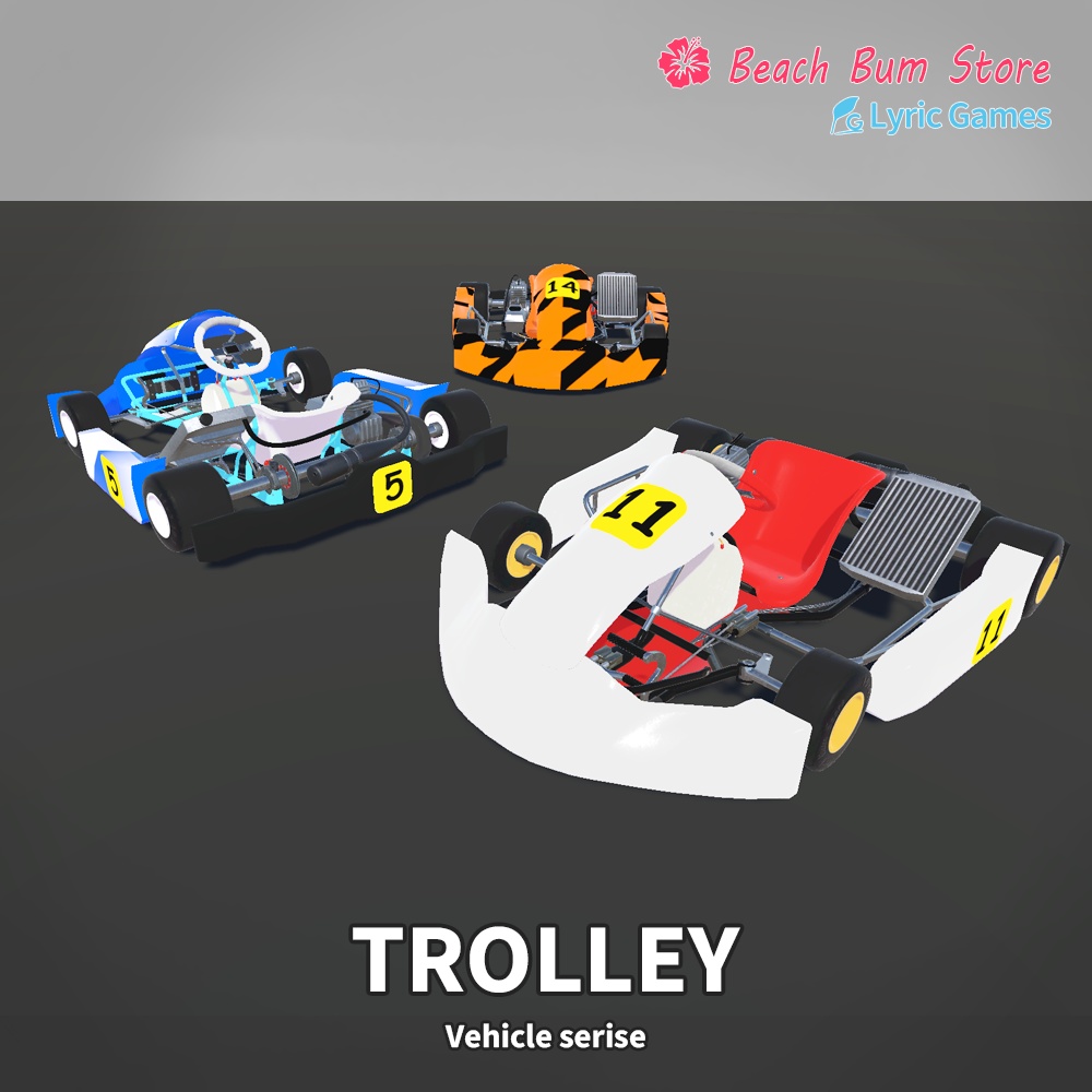 [Go-kart] Trolley: A racing kart you can hop into and drive straight away image