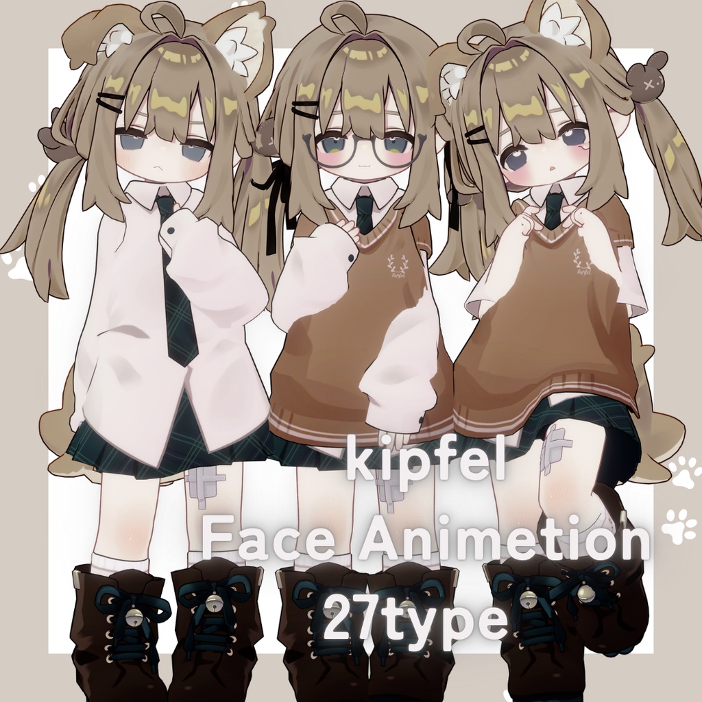 [kipfel] Adorable Doggy Expressions Set: 27 Varieties image