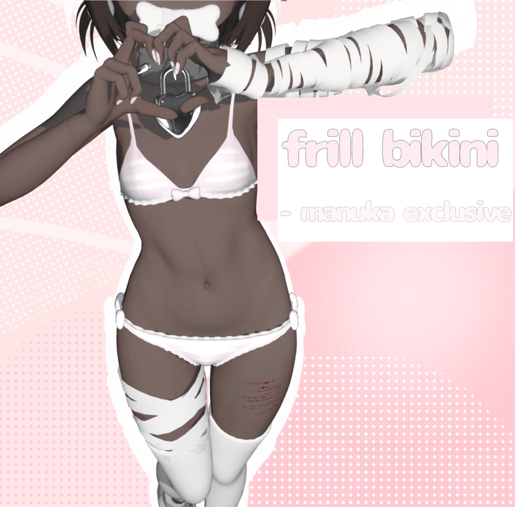 ‎♡ Frill bikini for manuka ‎♡  image